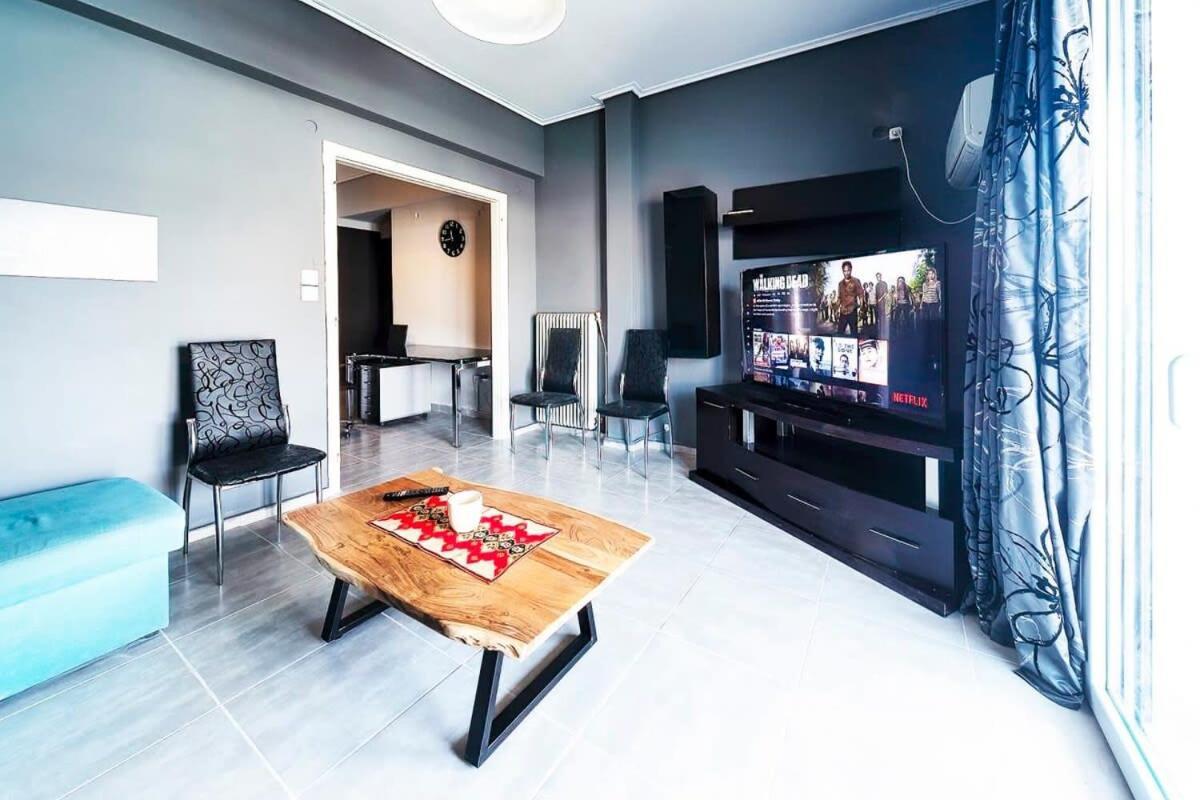 Topfloor Central Apt With Urban Views,3' To Metro Atena Exterior foto